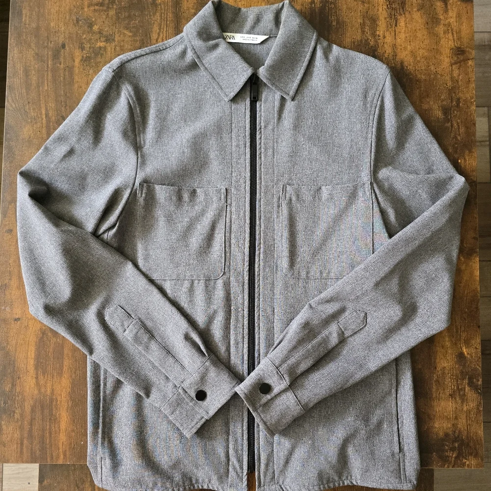 Gray Traveler Overshirt/Jacket - Picture 2 of 5